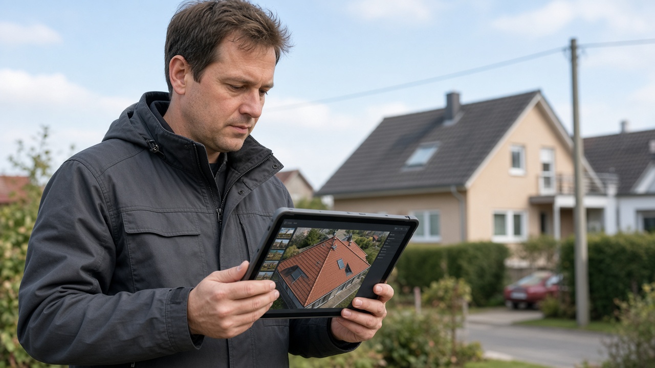 Technische Drohnenaufnahme und Auswertung